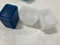 Rubbermade Tubberware, With Lids - 3