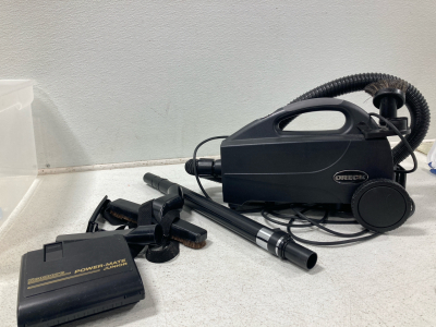 Oreck Compact Canister Vacuum, All Attachments Included