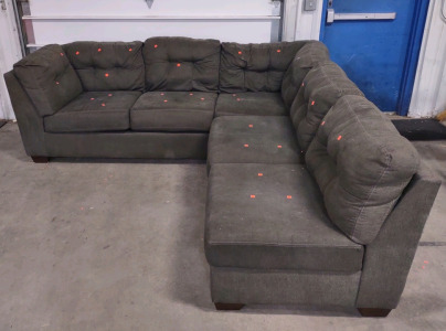 Roughly 9'x9' Sectional (Gray) Couch