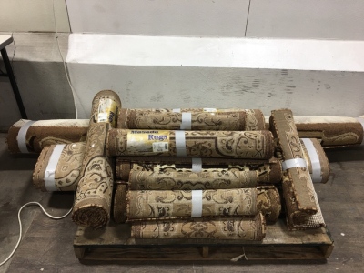 Pallet of Various Masada Rugs