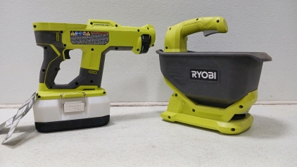 Ryobi Sprayer Ryobi Spreader (Tool Only)