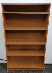 (1) 5-Shelf Bookcase