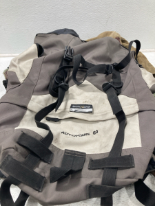 Hiking/Camping Backpack Gray and Black, and more