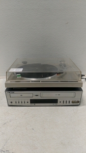 Pioneer PL-300 Turntable, GoVideo DVR4200 DVD/VHS Player