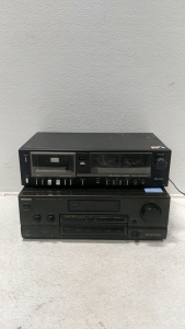 Fisher Steror Cassette Deck, Technics SU-G95 Stereo Integrated Amplifier