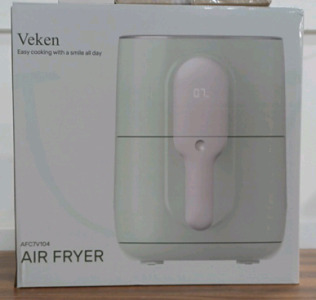 (1) Veken Air Fryer (1) Zest Cocoa Butter & Sgea Bar Soap - 8-Pavk (1) Mini Portable Fan [sp16]