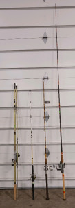 (4) Fishing Poles