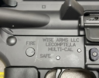 Wise Arms Model B-15 5.56 Caliber, Semi-Automatic Rifle W/ VISM Soft Gun Case - 7