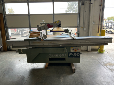 Heavy Duty Industrial Altendorf F-90 Sliding Table Saw with Attachments