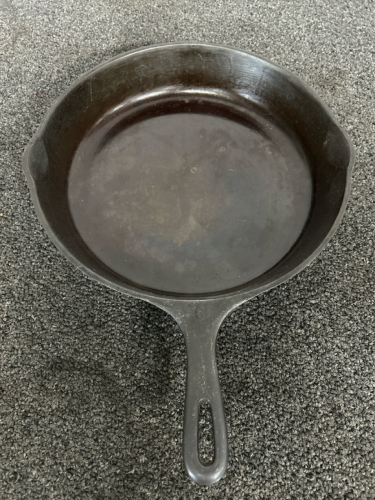 Number 10 Cast Iron Skillet 12"