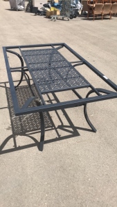 Metal Patio Table