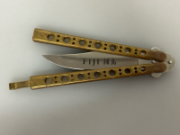 Fiji Pocket Knife with Brass Handle - 4