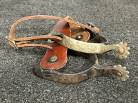 Pair Of Silver Spurs