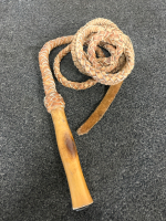 10' Leather Whip - 4