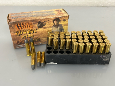 (50) Rounds HSM Cowboy Action 32-20 WIN 115 Gr. Ammo