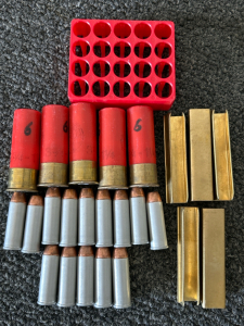 Mixed Ammo (45 Colt) and (12 Ga)