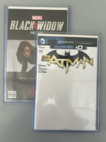 Marvels Black Widow Prelude Comic and DC Comics Batman