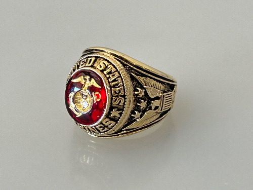 Replica United Marines Size 10 Ring