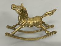 Collectibles: Polished Stones, Brass Rocking Horse, Elephant Decoration and More - 2