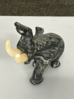 Collectibles: Polished Stones, Brass Rocking Horse, Elephant Decoration and More - 3