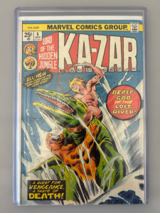 Vintage Marvel Comic Group "Lord of the Hidden Jungle Ka-Zar"