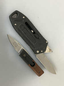 Husky Utility Knife and Smith + Wesson Small Auto Knife