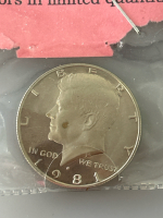 Kennedy Half Dollar Gem PROOF Edition and A Bicentennial Eisenhower Dollar - 3