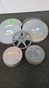 (1) Set of 9 Different Sized Airforce Reels