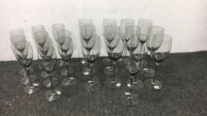 Water and Wine Glasses