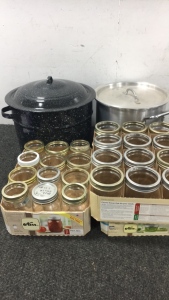 Canning Jars and Pots