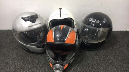 (4) Helmets