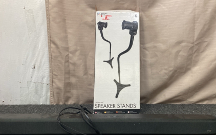 Universal Speaker Stands & Sound Bar