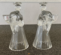 (2) Angel Candle Holders - 3