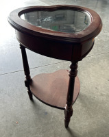 Heart Shaped End Table - 2