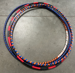 (4) Decorated Hula Hoops