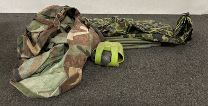 Small Camo Tent & More