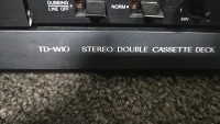 (1) JVC TD-W10 Stereo Double Cassette Deck - 3