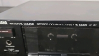 (1) Yamaha Natural Sound Stereo Double Cassette Deck K-31 - 3