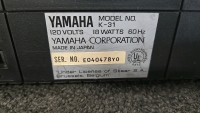 (1) Yamaha Natural Sound Stereo Double Cassette Deck K-31 - 15