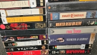 (1) Collection of 22 VHS Tapes - 4