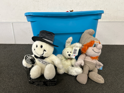 Tote of Stuffed Animals