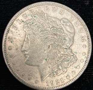 1921 Morgan Silver Dollar