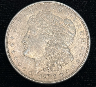 1921 Morgan Silver Dollar