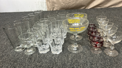 Assorted Margarita Glasses