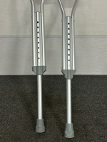 Pair of Crutches And Knee Brace - 2