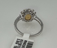 Value $16,600 Sapphire And Diamond 18k. Gold Ring Size 6-1/2 (US) - 4