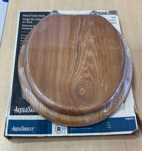 Round Wood Toilet Seat