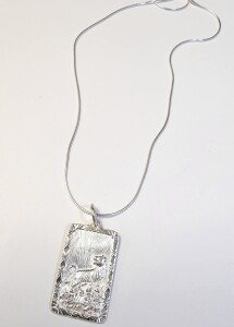 $60 Silver 16" Necklace