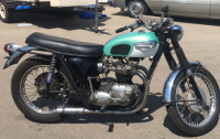 1967 TRIUMPH CLASSIC MOTORCYCLE - 157 ORIGINAL MILES!!