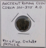 (1) Ancient Roman Empire Coin (Very Fine Details) Bronze (Circa 100-375 A.D.) - 2